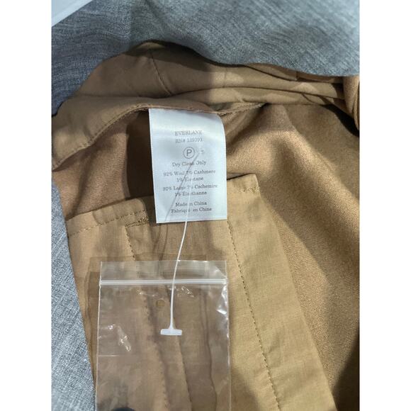 Everlane Straight-Leg Trouser In Tailor Twill Khaki Sz 2 - Picture 7 of 9